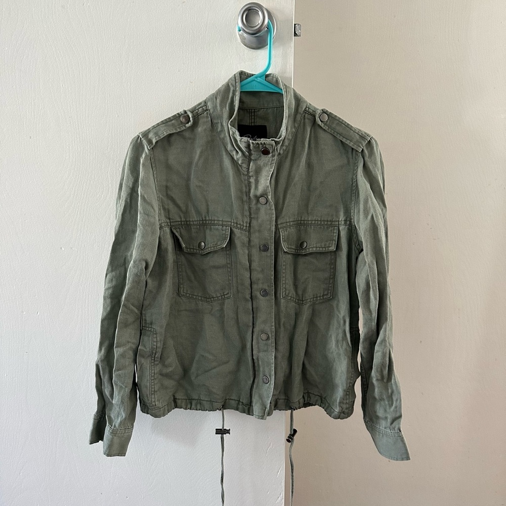 Rails Collins olive green military jacket